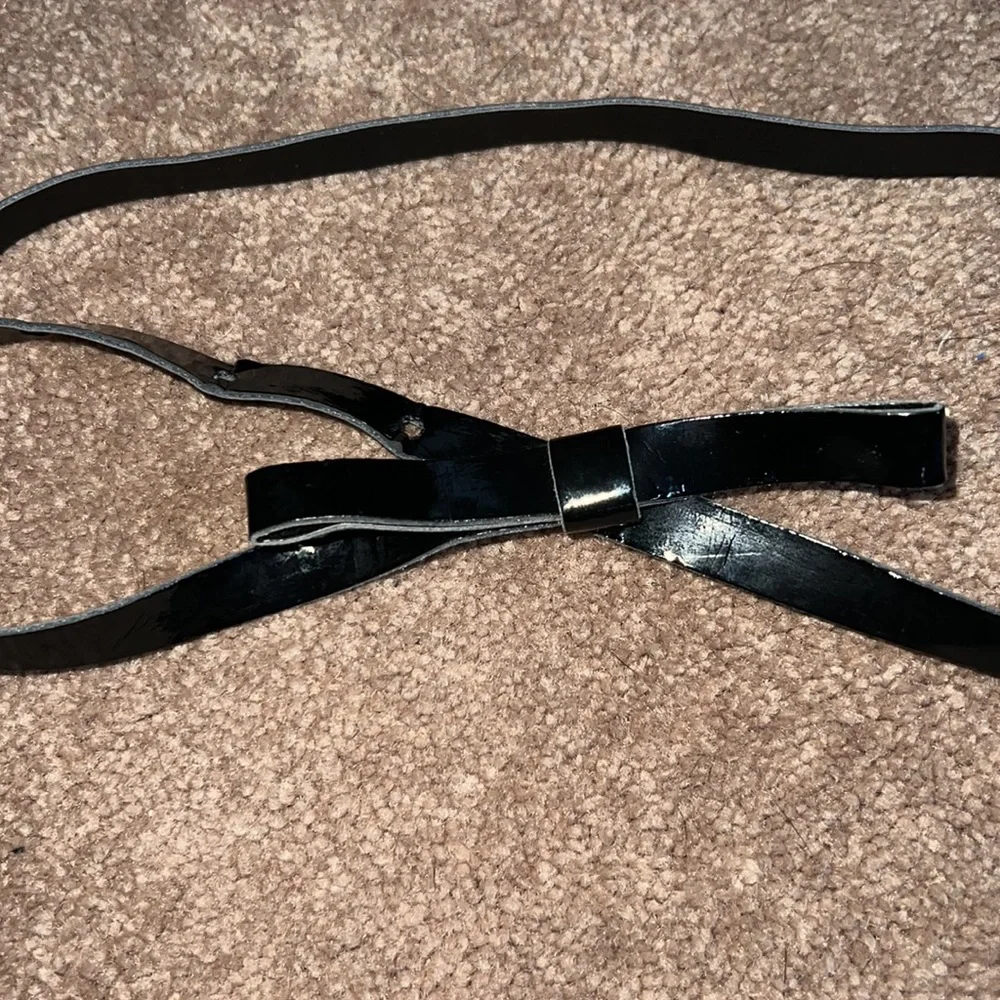 Girls black belt size small